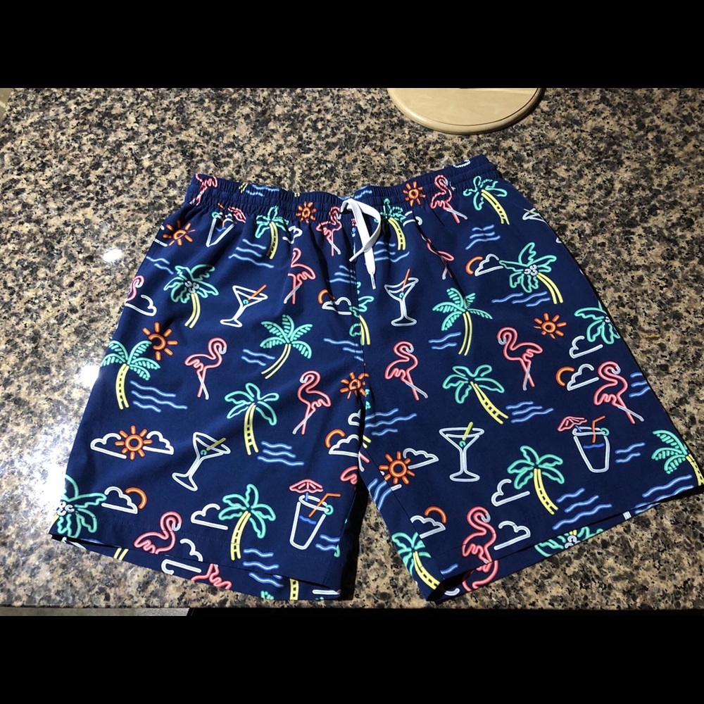 Chubbies Swim Trunks- The Neon Lights 7” inseam